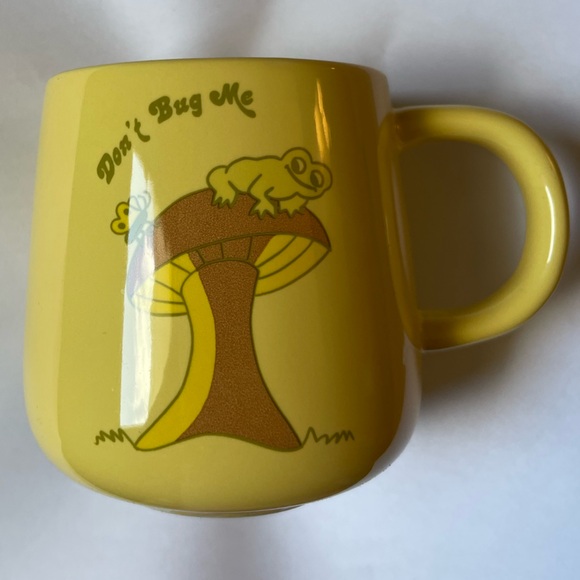 UO stoneware “don’t bug me” coffee mug - Picture 2 of 8